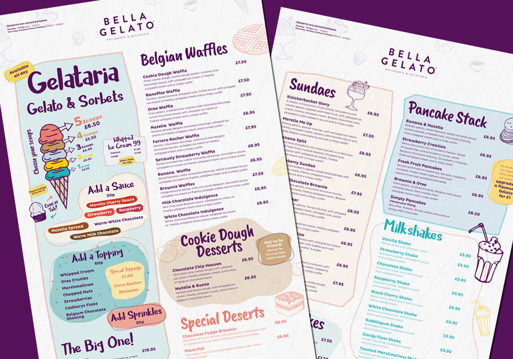 Bella Gelato - Branding Case Study