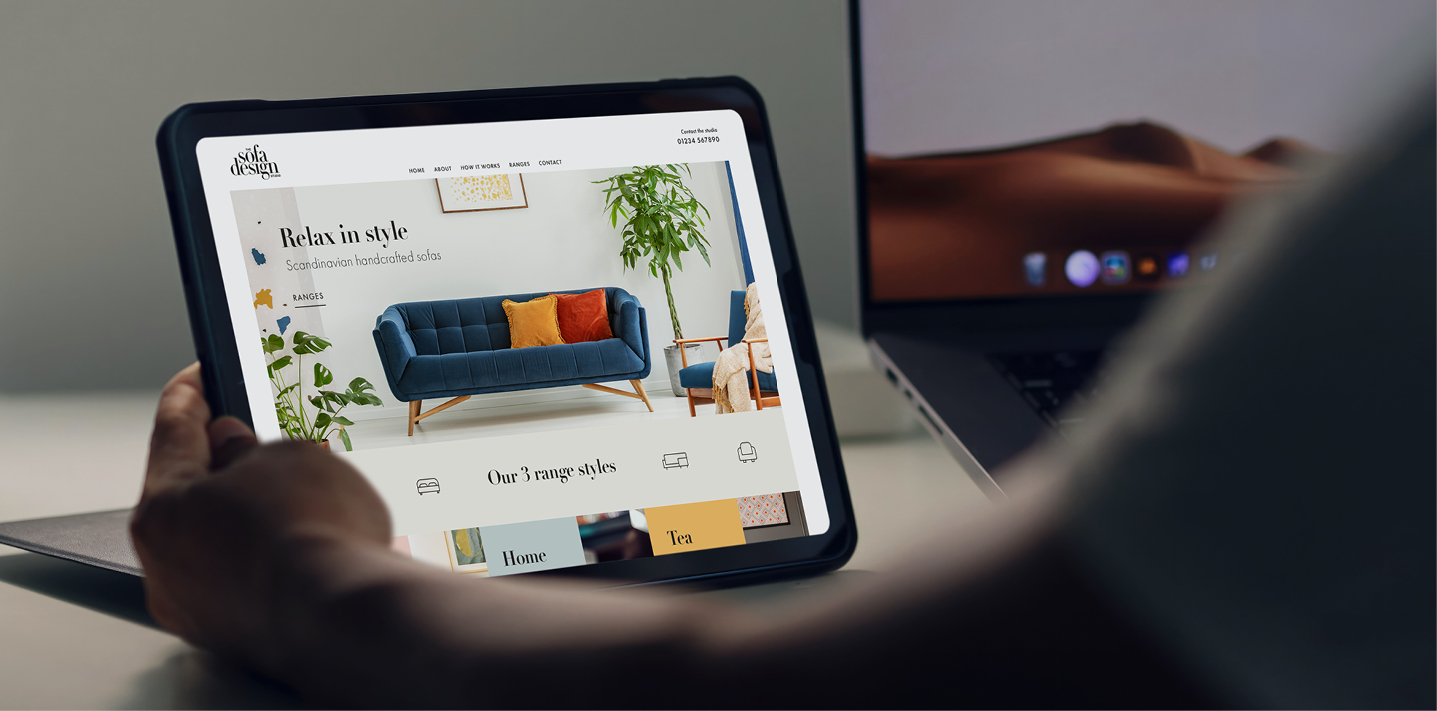 The Sofa Design Studio - Furniture Shop - Website Design