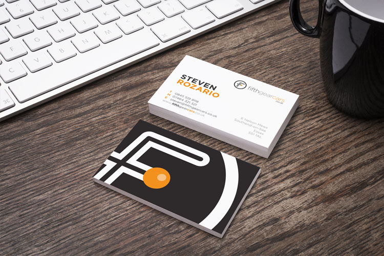 Used Car Business Card Design