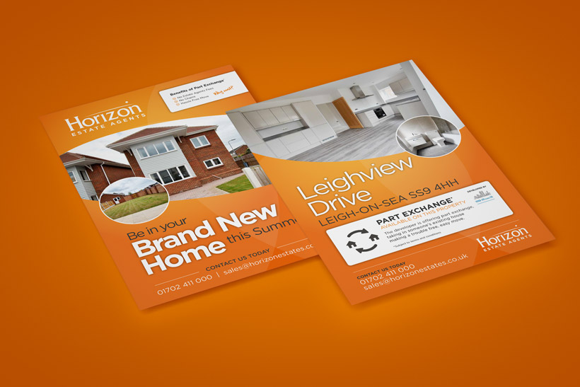 Estate Agent - Leaflet Design