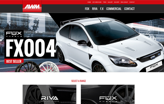 Alloy Wheels Manchester - Website Design Essex Portfolio